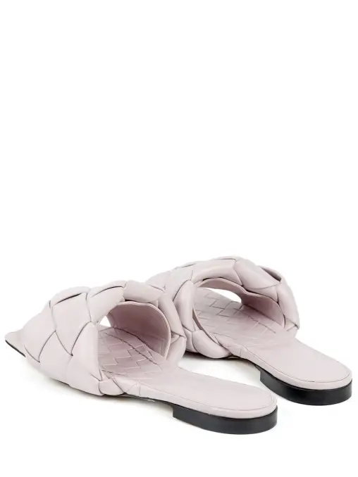 Шлепанцы кожаные Lido BOTTEGA VENETA