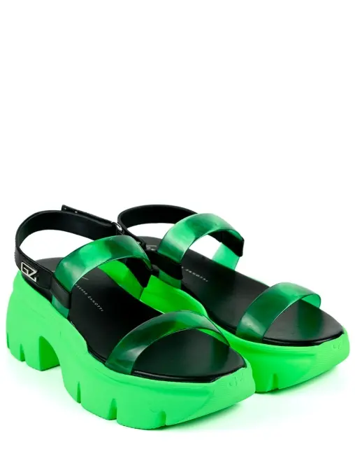 Сандалии комбинированные GIUSEPPE ZANOTTI