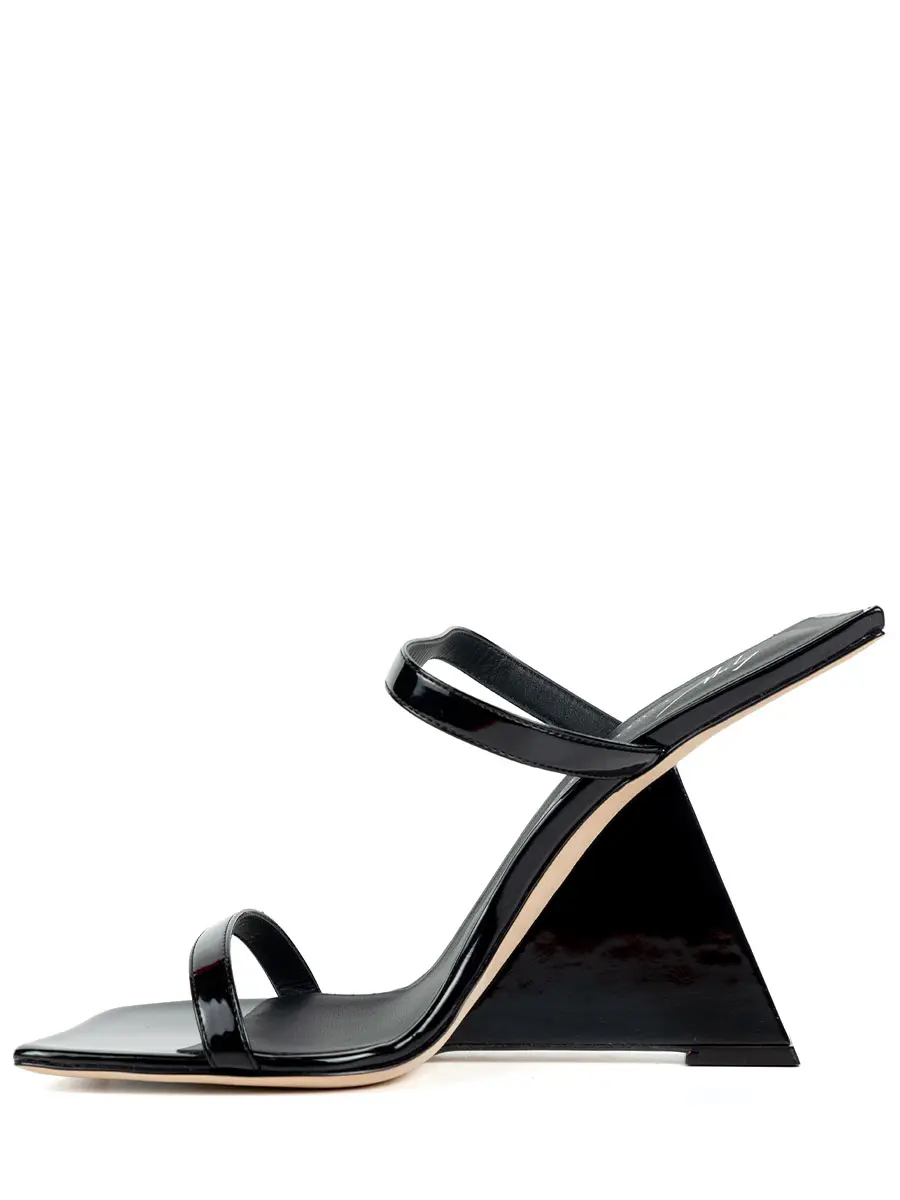 Мюли однотонные