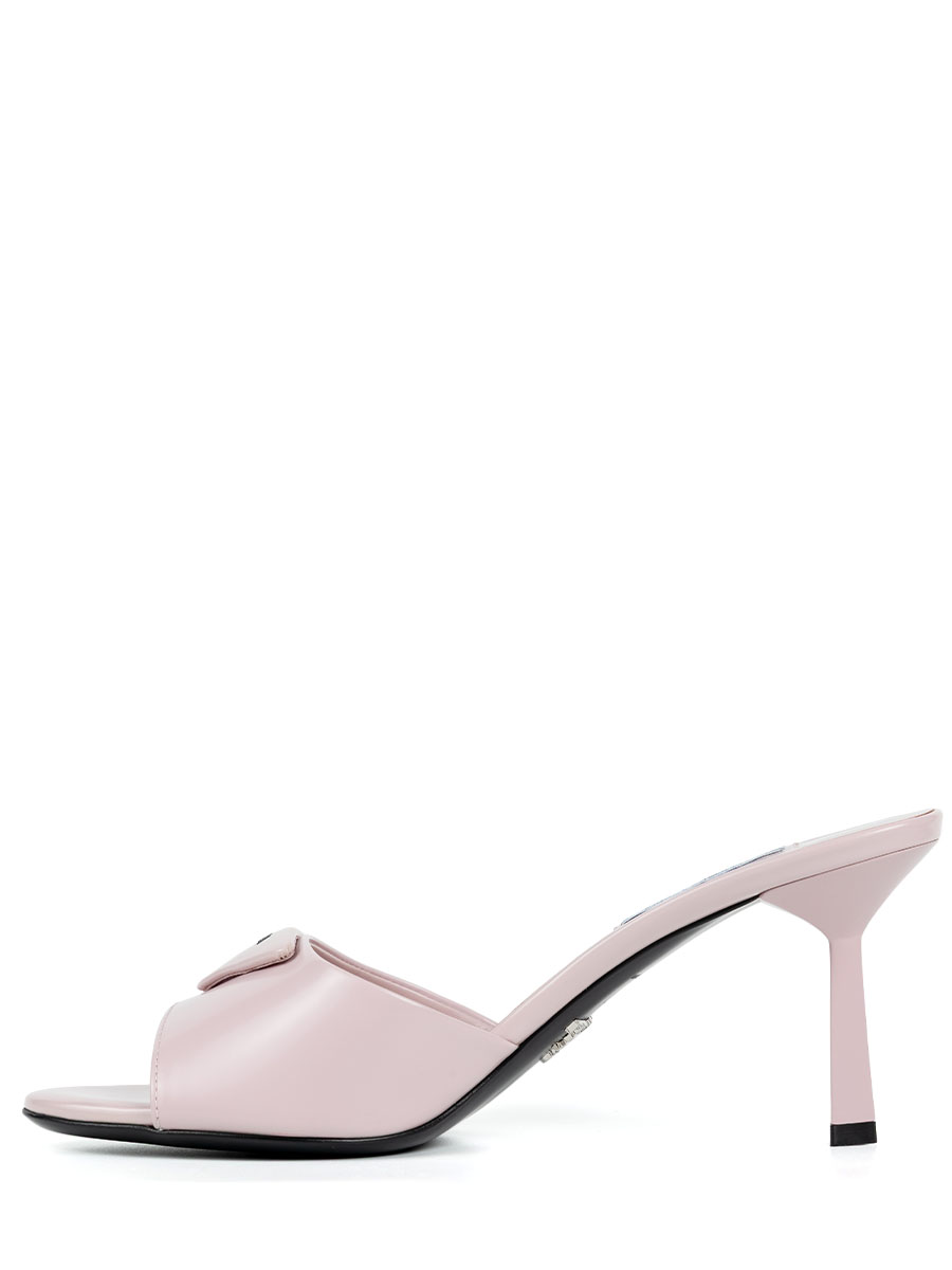 Мюли кожаные