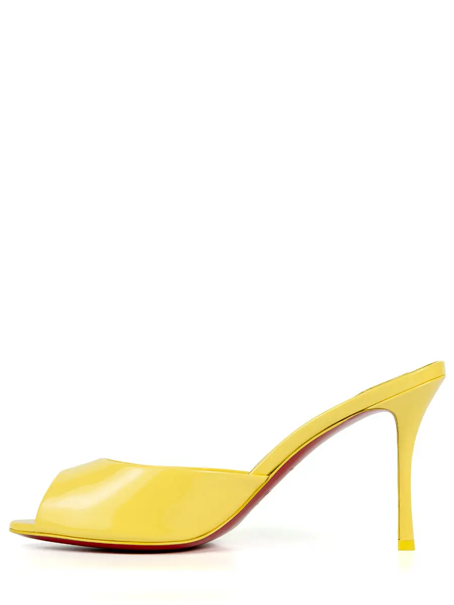 Мюли кожаные