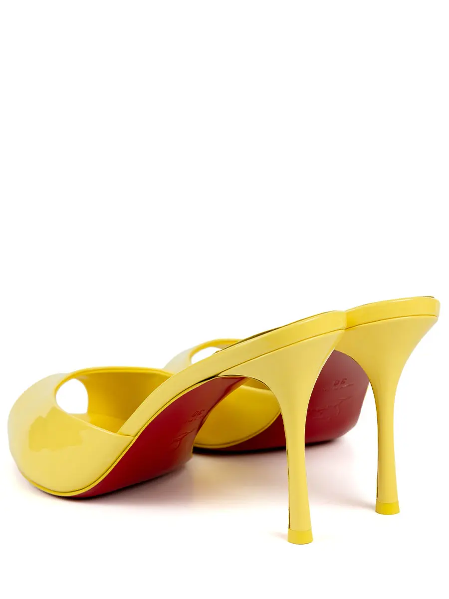 Мюли кожаные