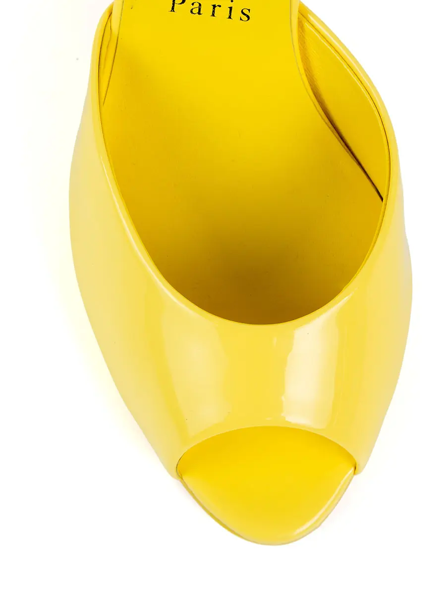 Мюли кожаные