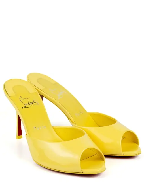 Мюли кожаные CHRISTIAN LOUBOUTIN