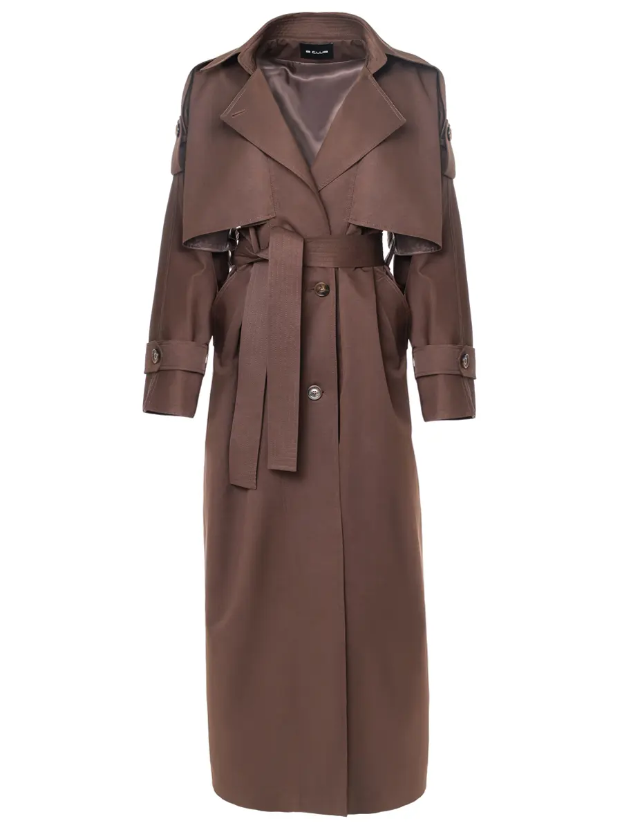 Тренч TRENCH CAPE хлопковый