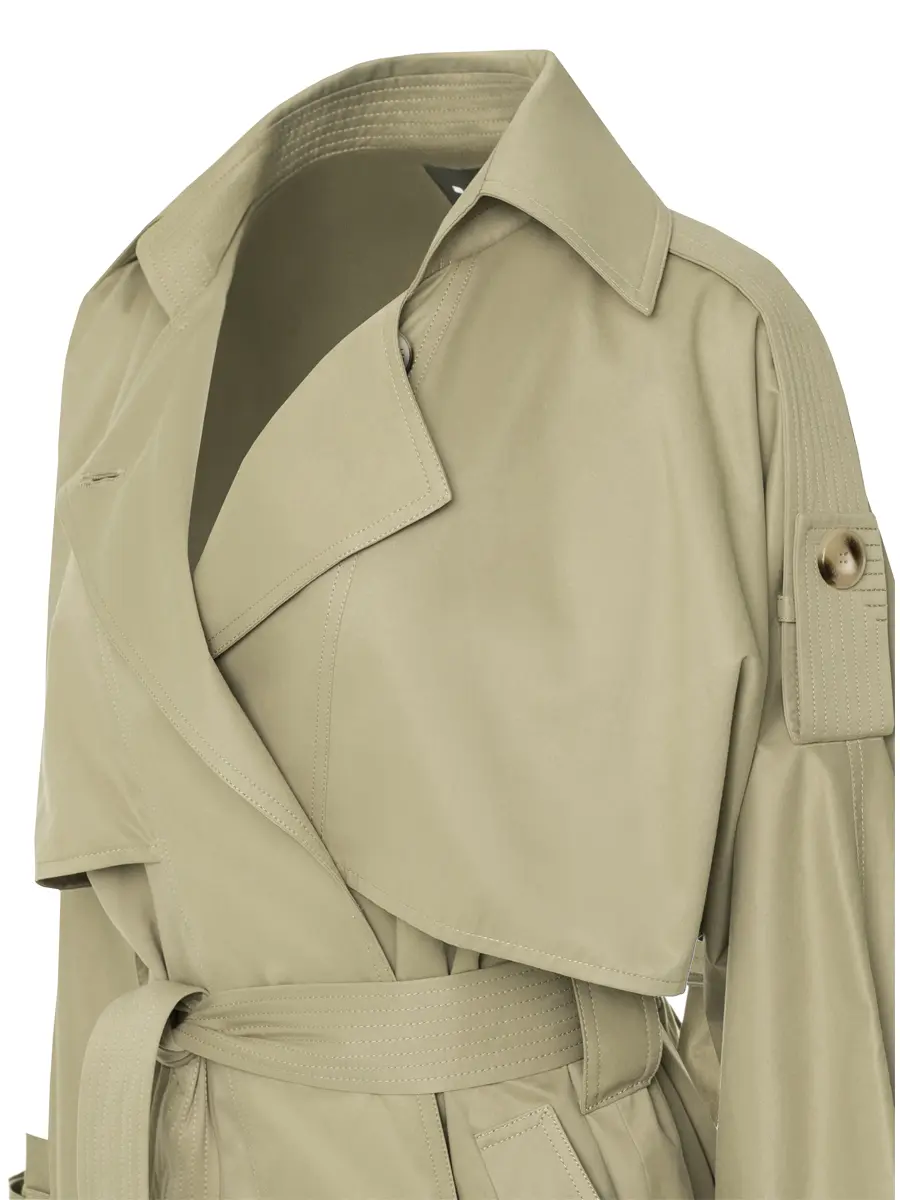 Тренч-кейп хлопковый