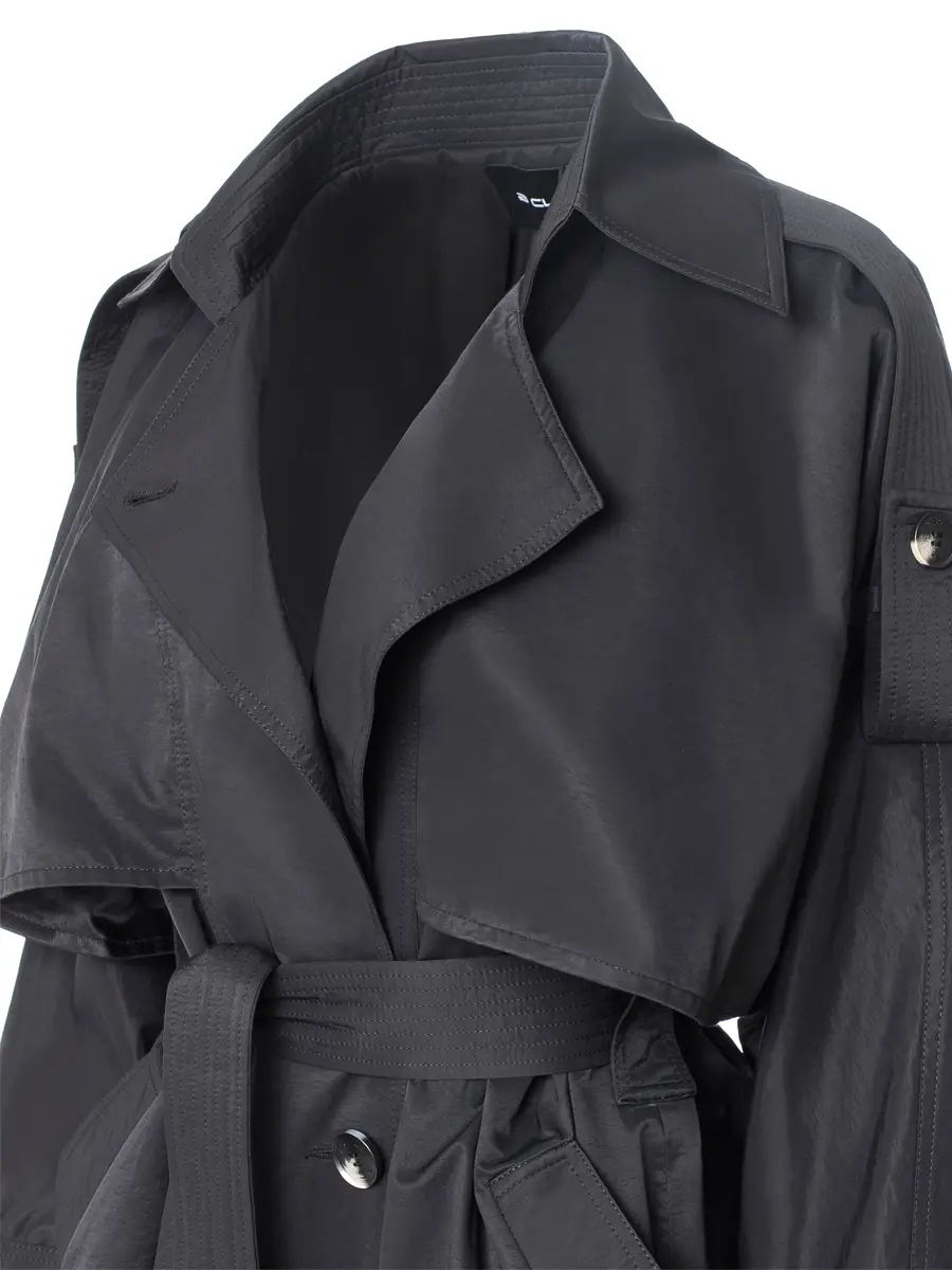 Тренч TRENCH CAPE хлопковый