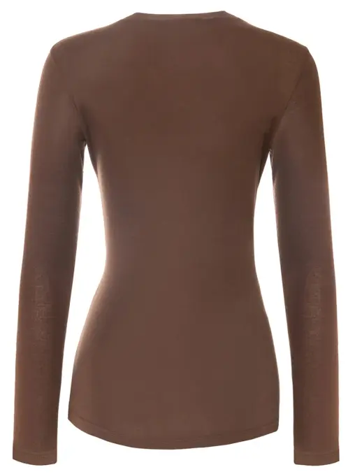 Лонгслив из тенселя BCLB