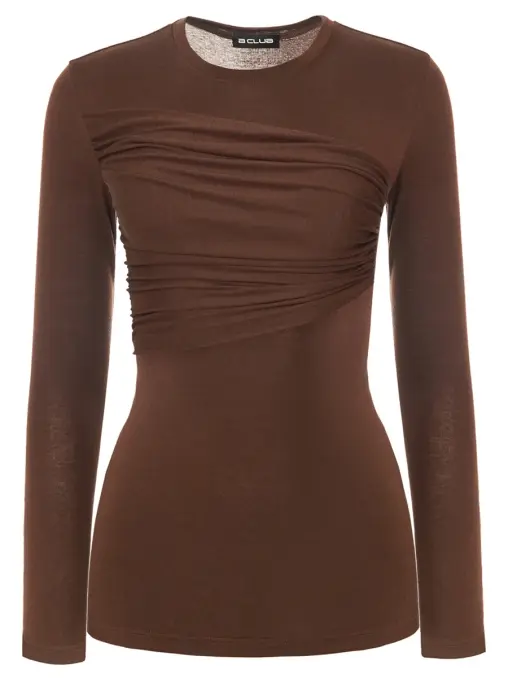 Лонгслив из тенселя BCLB