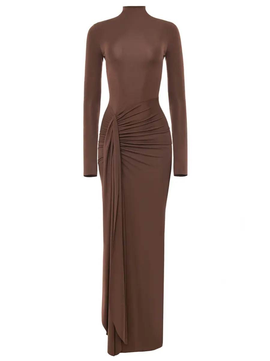 Платье из вискозы