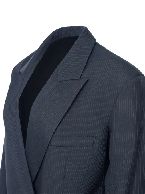 Пиджак Striped wool jacket шерстяной BCLB