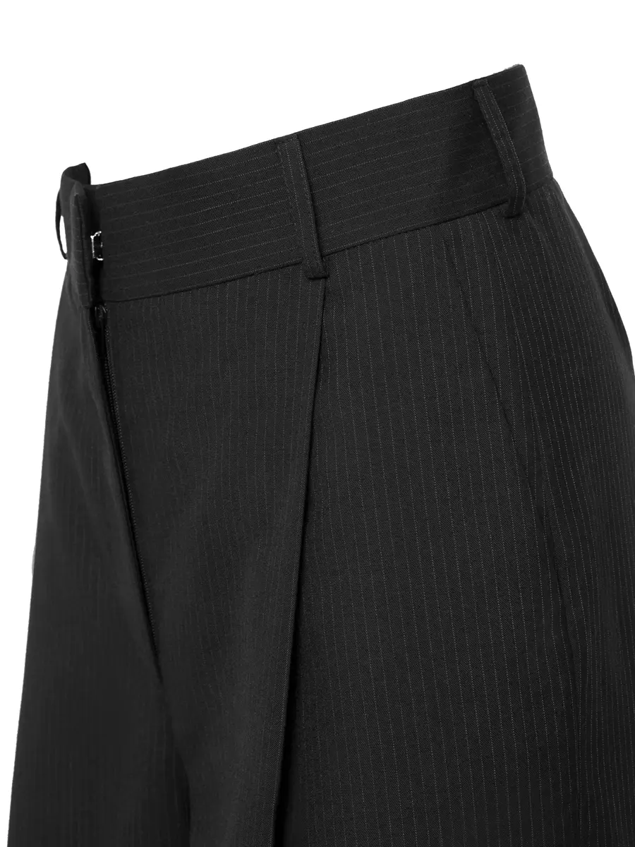 Брюки Striped wool  trousers шерстяные