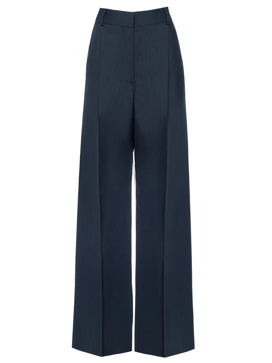 Брюки Striped wool  trousers шерстяные