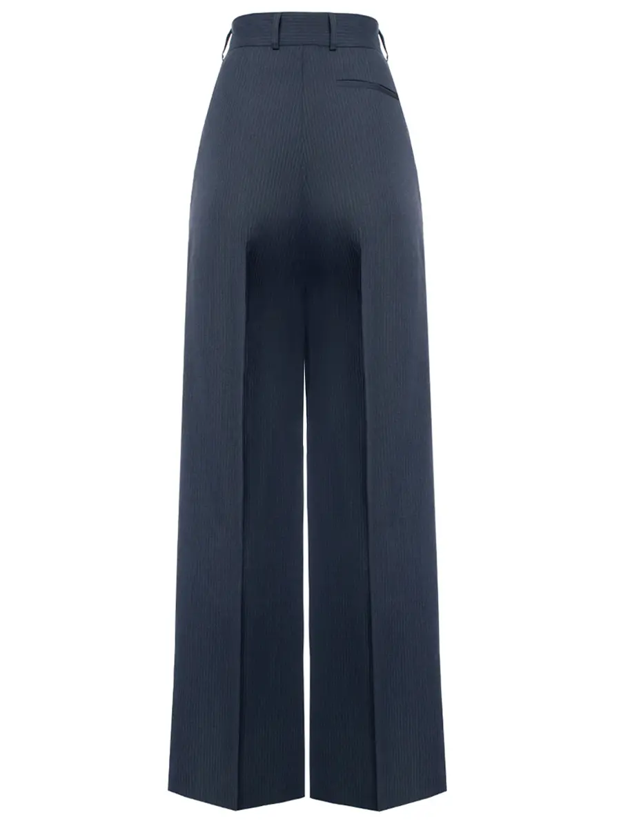 Брюки Striped wool  trousers шерстяные