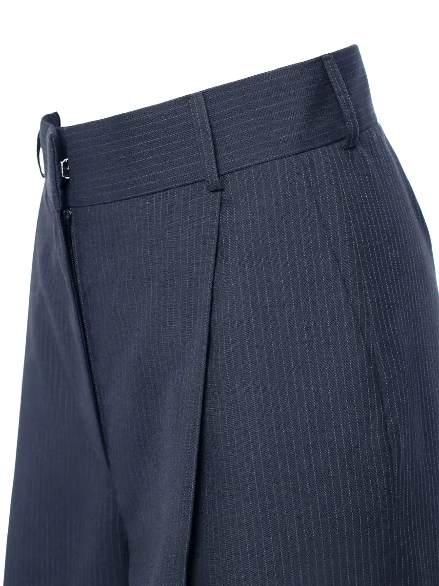 Брюки Striped wool  trousers шерстяные