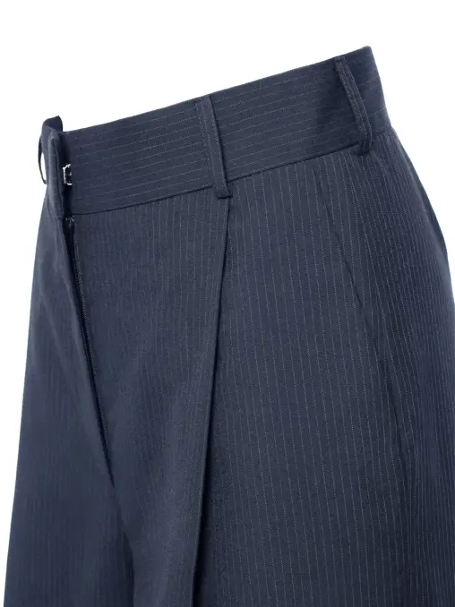 Брюки Striped wool  trousers шерстяные BCLB