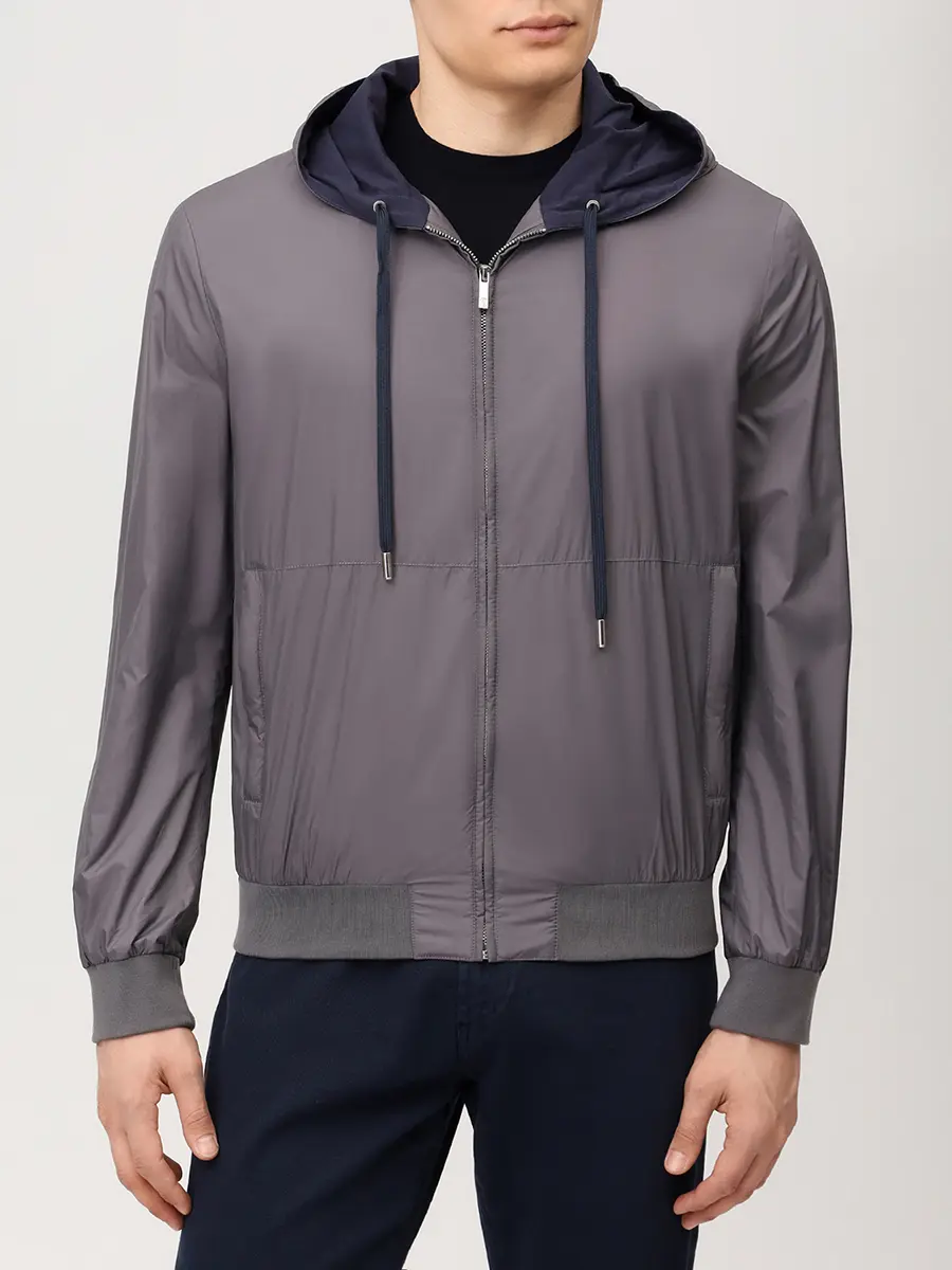 Ветровка однотонная