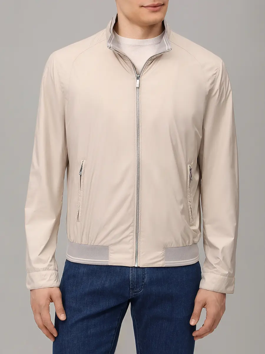 Ветровка однотонная