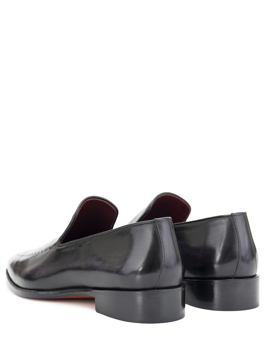 Лоферы из кожи