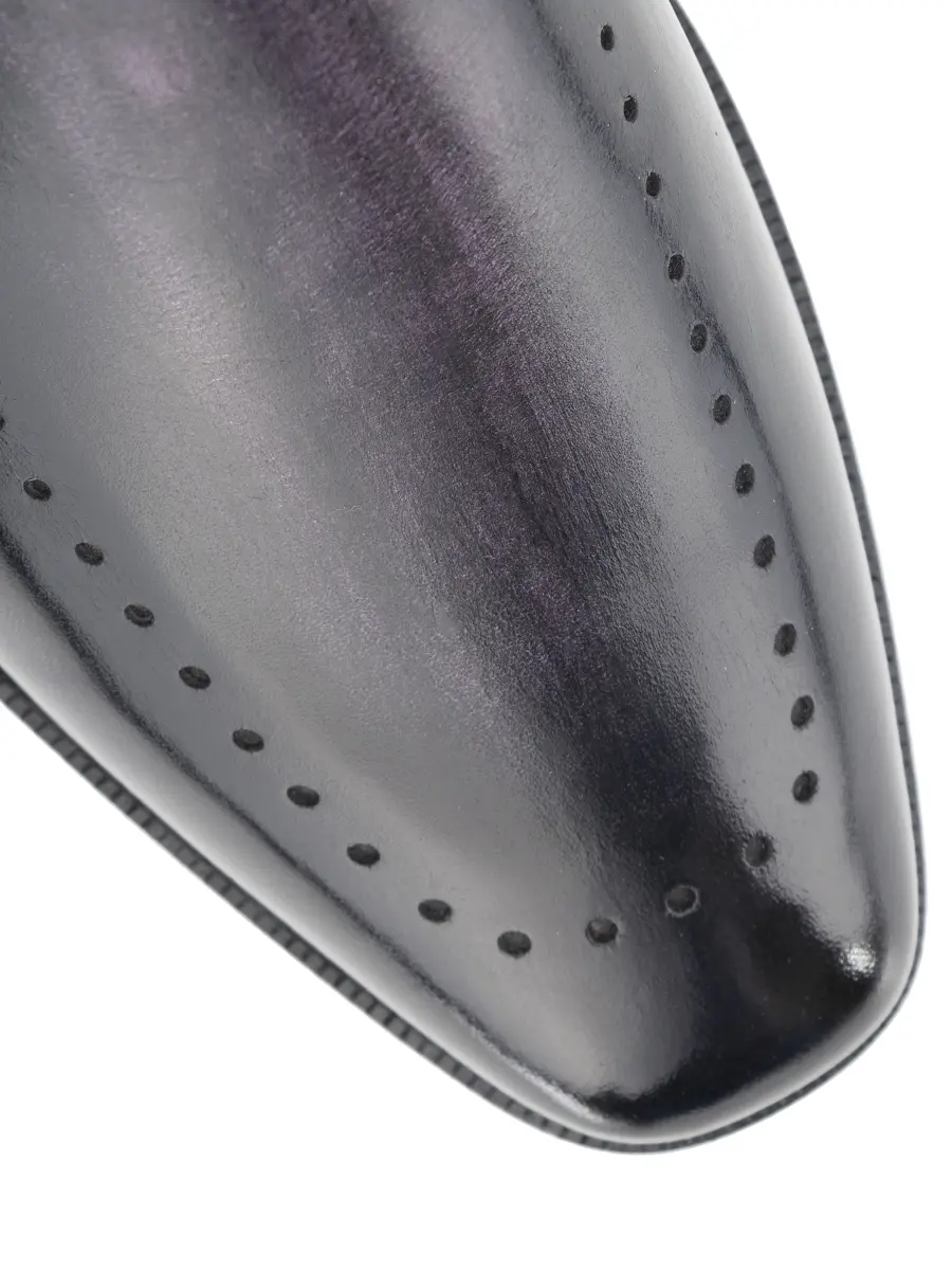 Лоферы из кожи