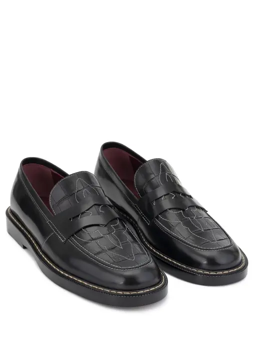 Лоферы кожаные BARDINI