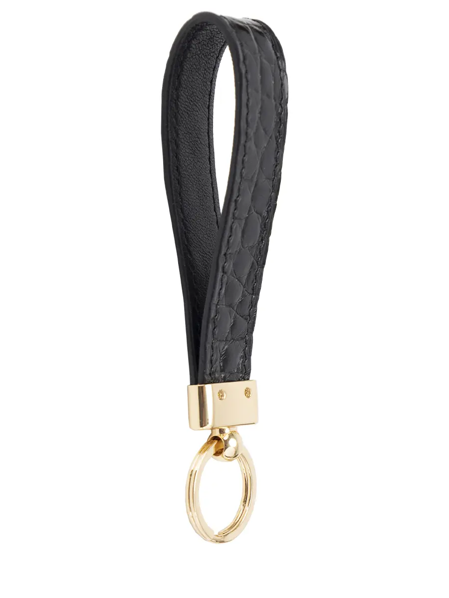 Брелок из кожи крокодила