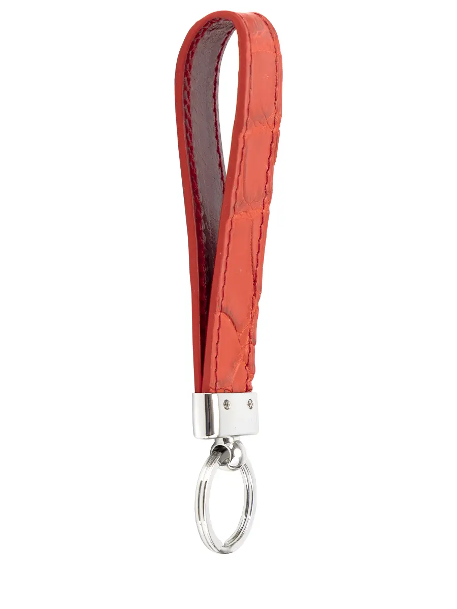 Брелок из кожи крокодила