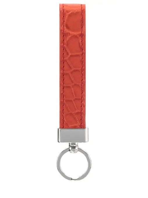 Брелок из кожи крокодила BARDINI