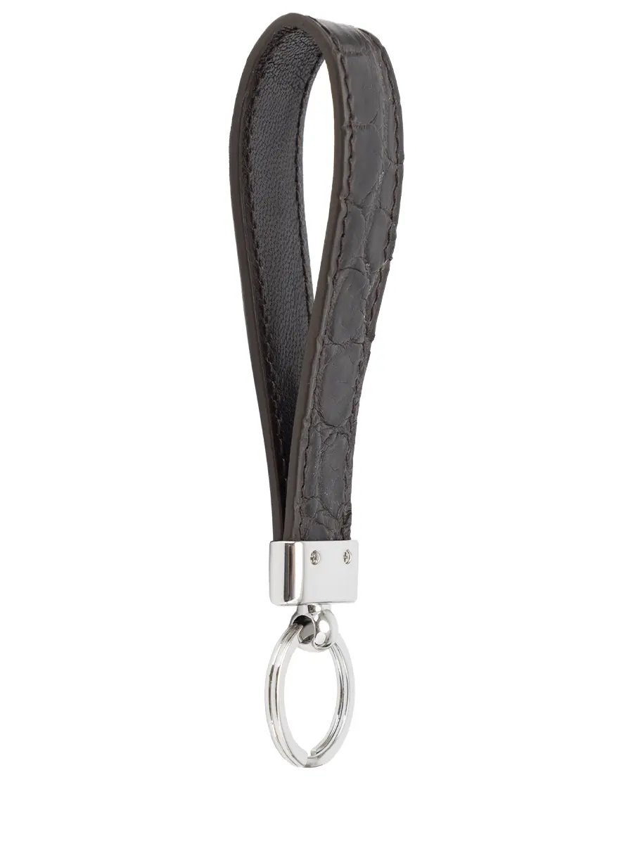 Брелок из кожи крокодила