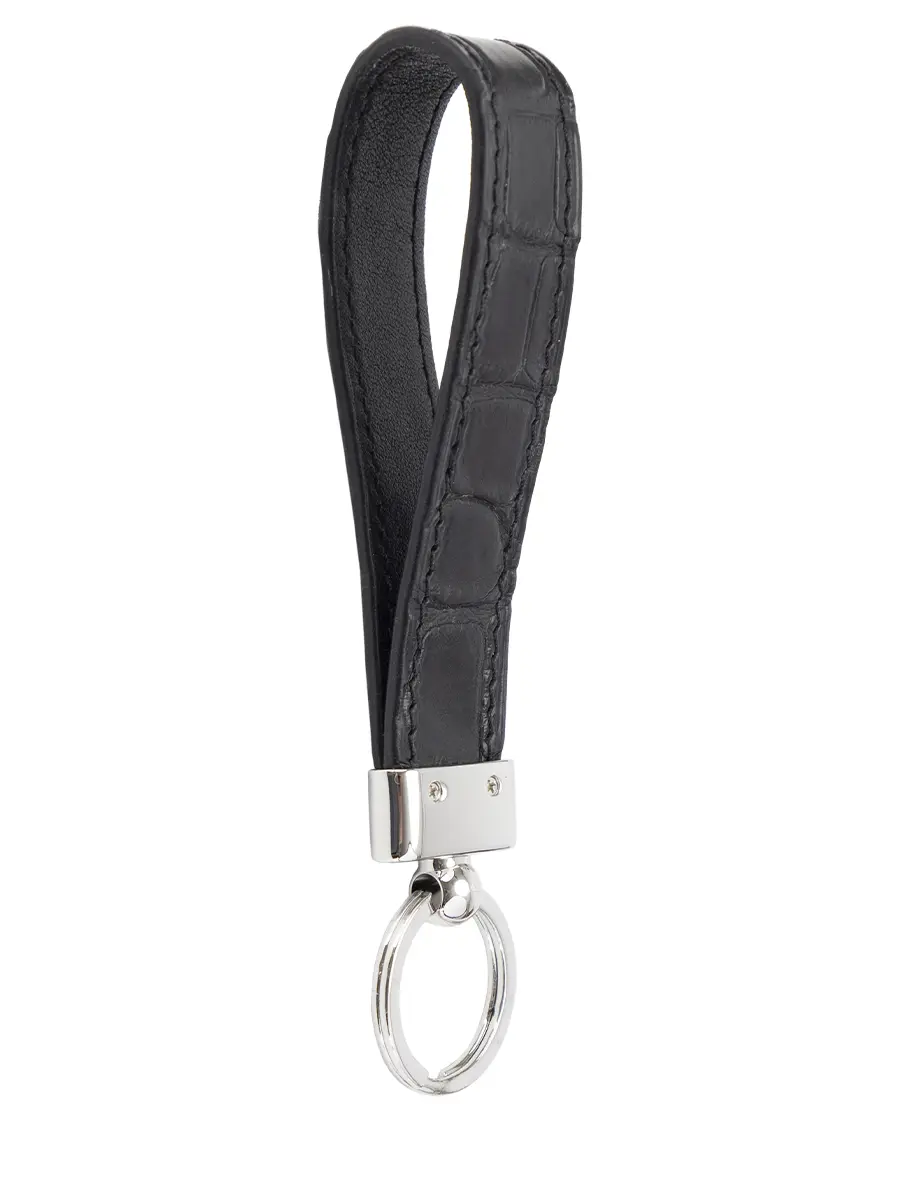 Брелок из кожи крокодила