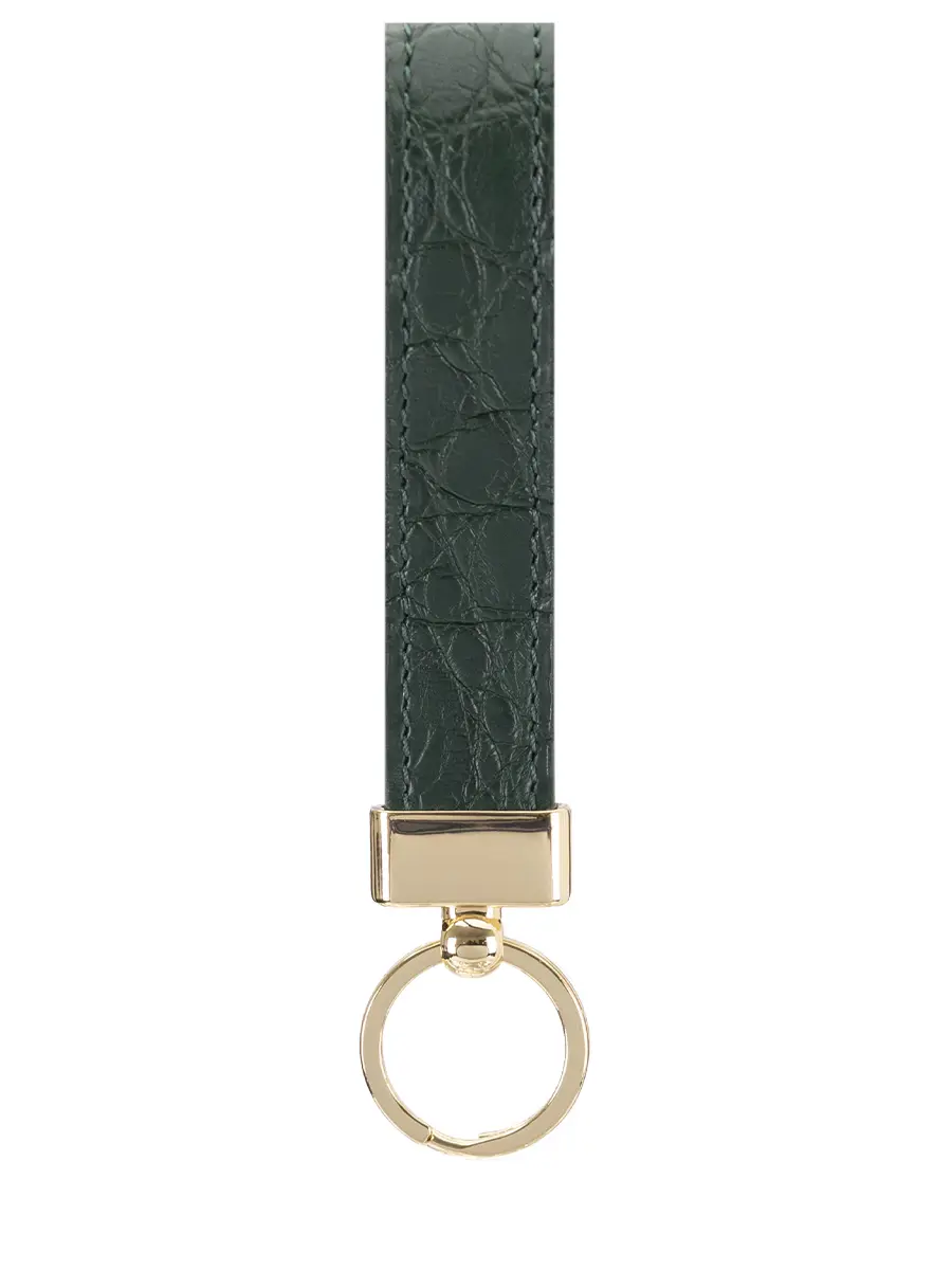 Брелок из кожи крокодила