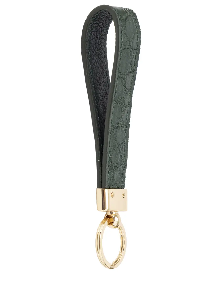 Брелок из кожи крокодила