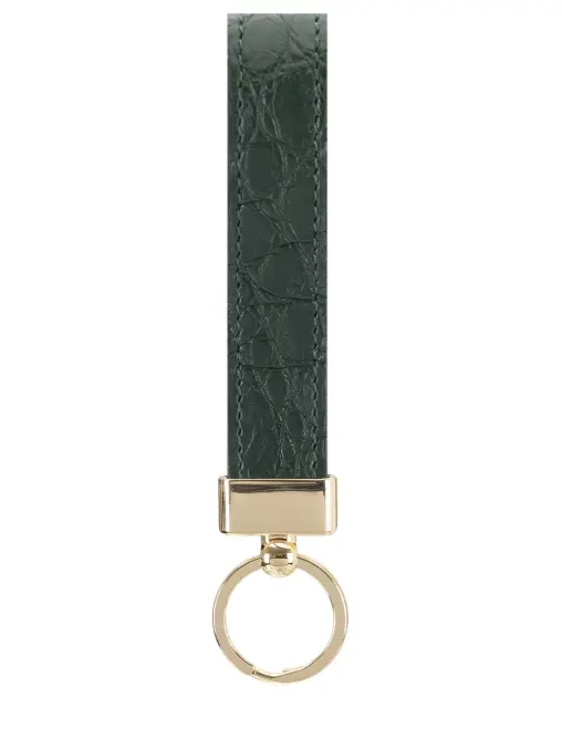 Брелок из кожи крокодила BARDINI