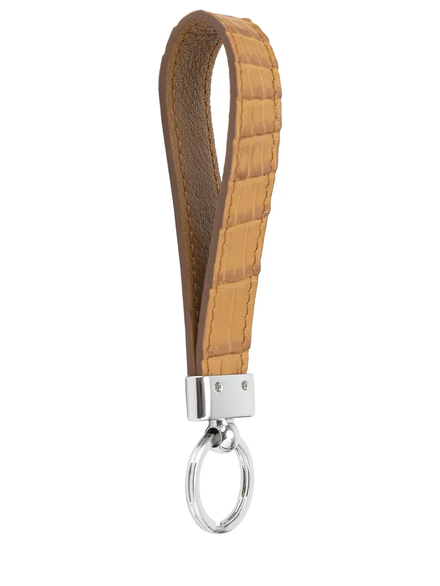 Брелок из кожи крокодила