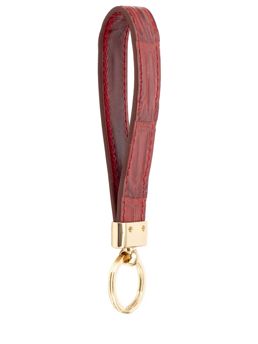 Брелок из кожи крокодила