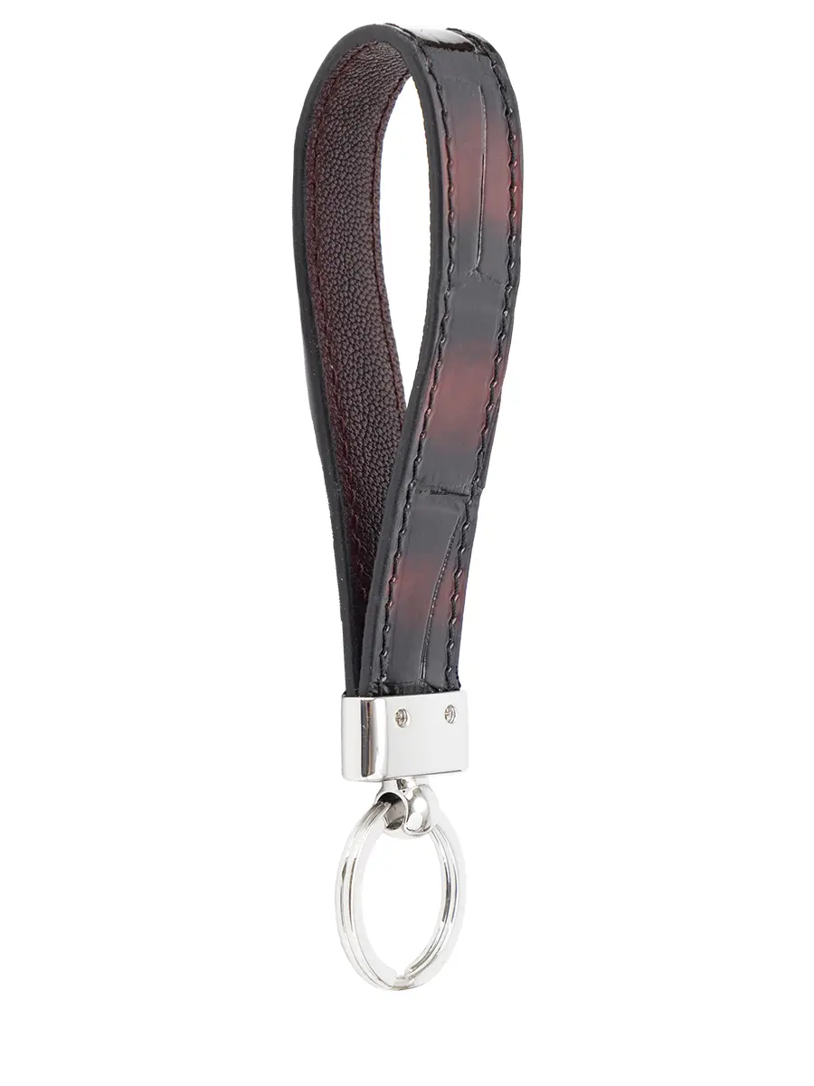 Брелок из кожи крокодила