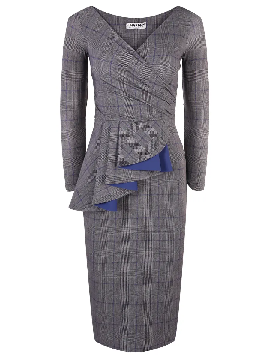 Платье в клетку