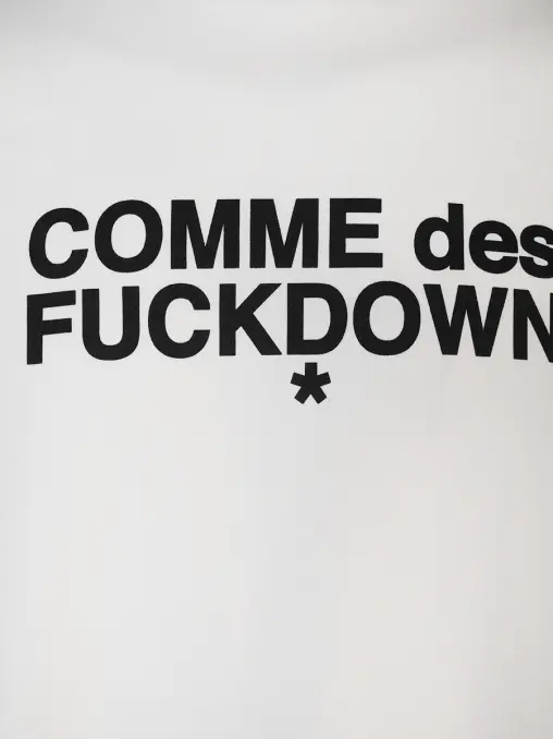Лонгслив хлопковый COMME DES FUCKDOWN