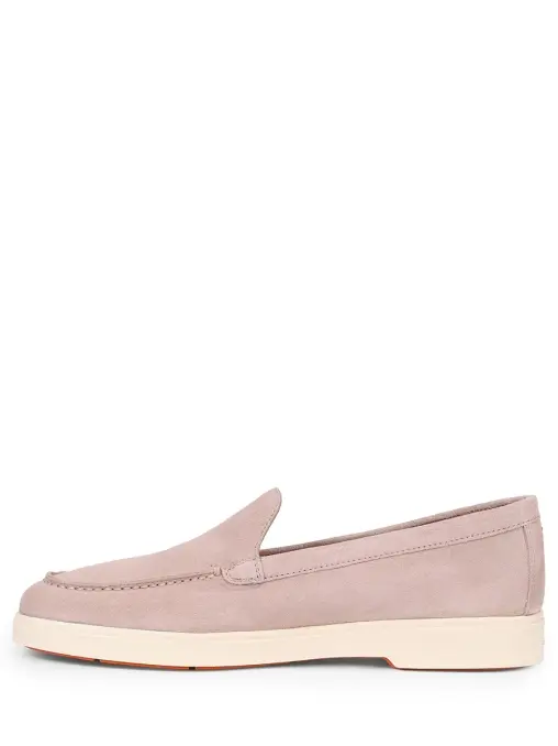 Лоферы замшевые SANTONI
