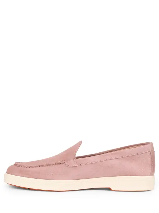 Лоферы замшевые SANTONI