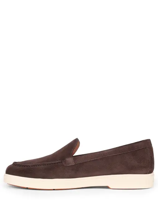 Лоферы замшевые SANTONI