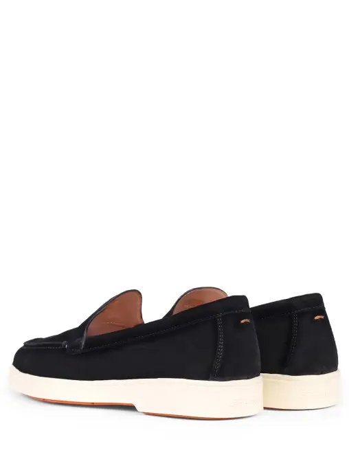 Лоферы замшевые SANTONI