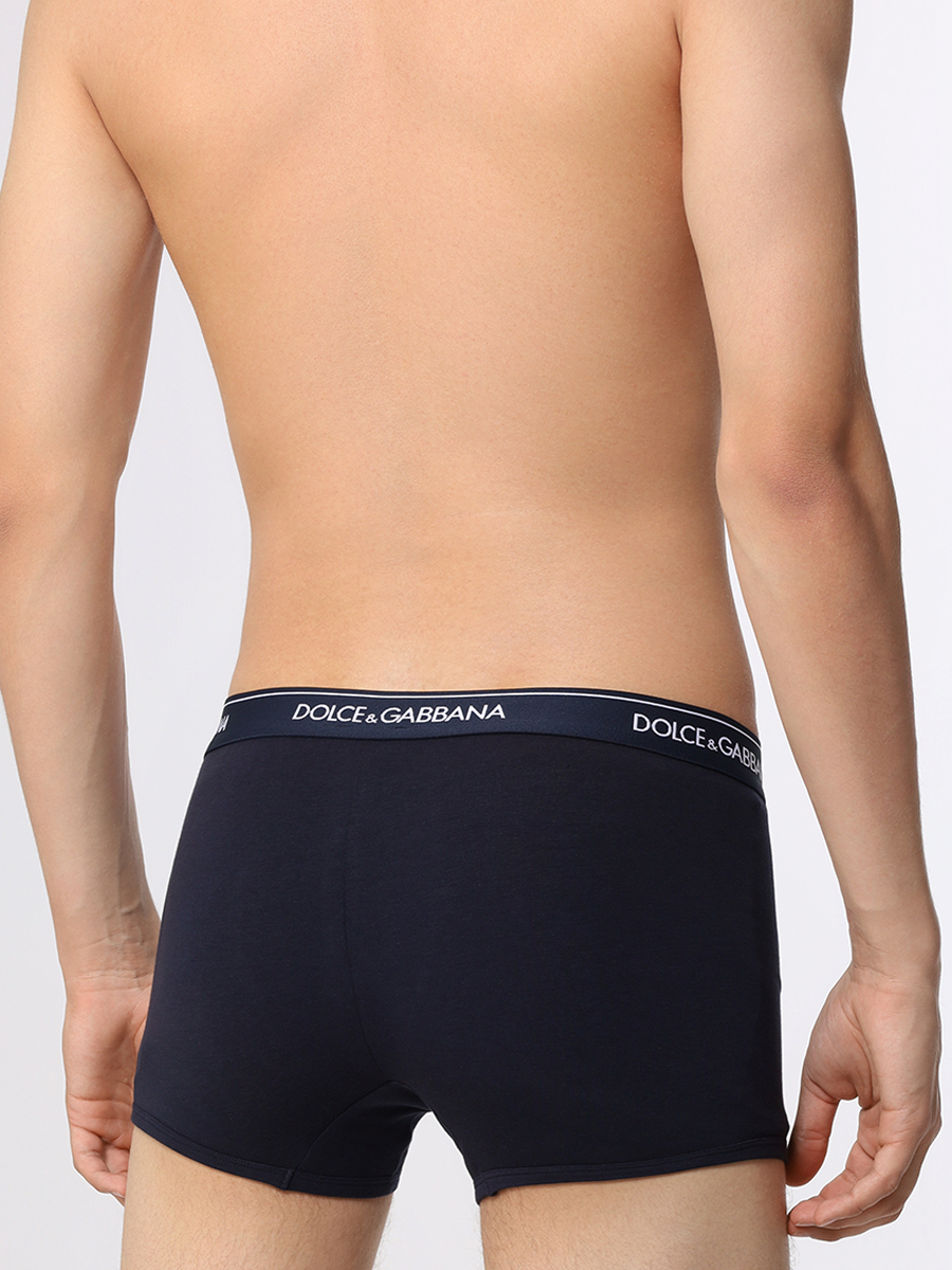 Набор из двух хлопковых трусов-боксеров