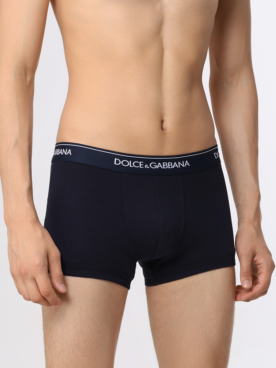 Набор из двух хлопковых трусов-боксеров