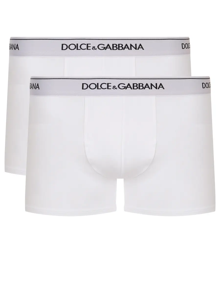 Набор из двух хлопковых трусов-боксеров