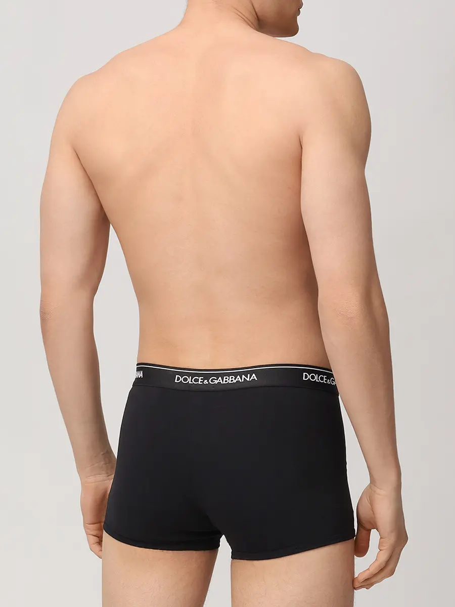 Набор из трех хлопковых трусов-боксеров