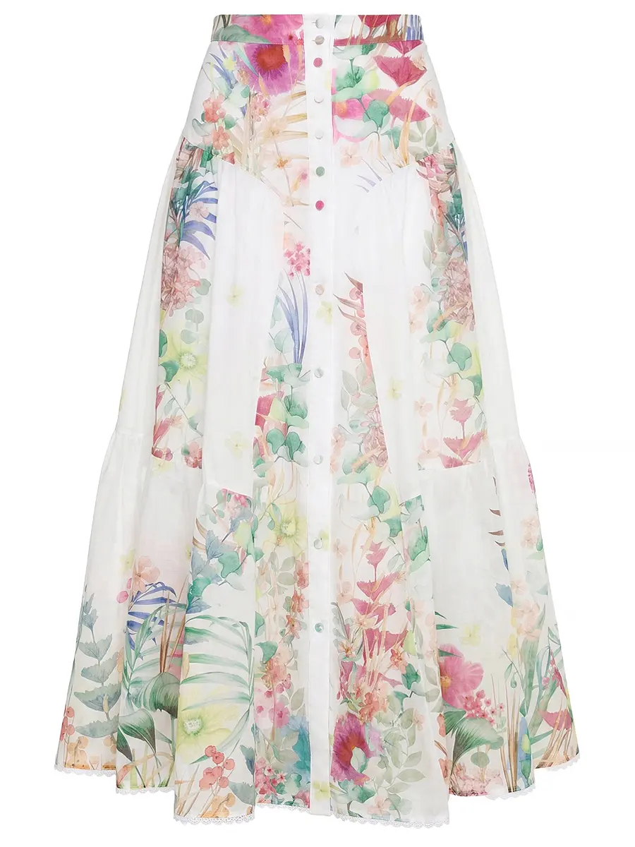 Юбка хлопковая