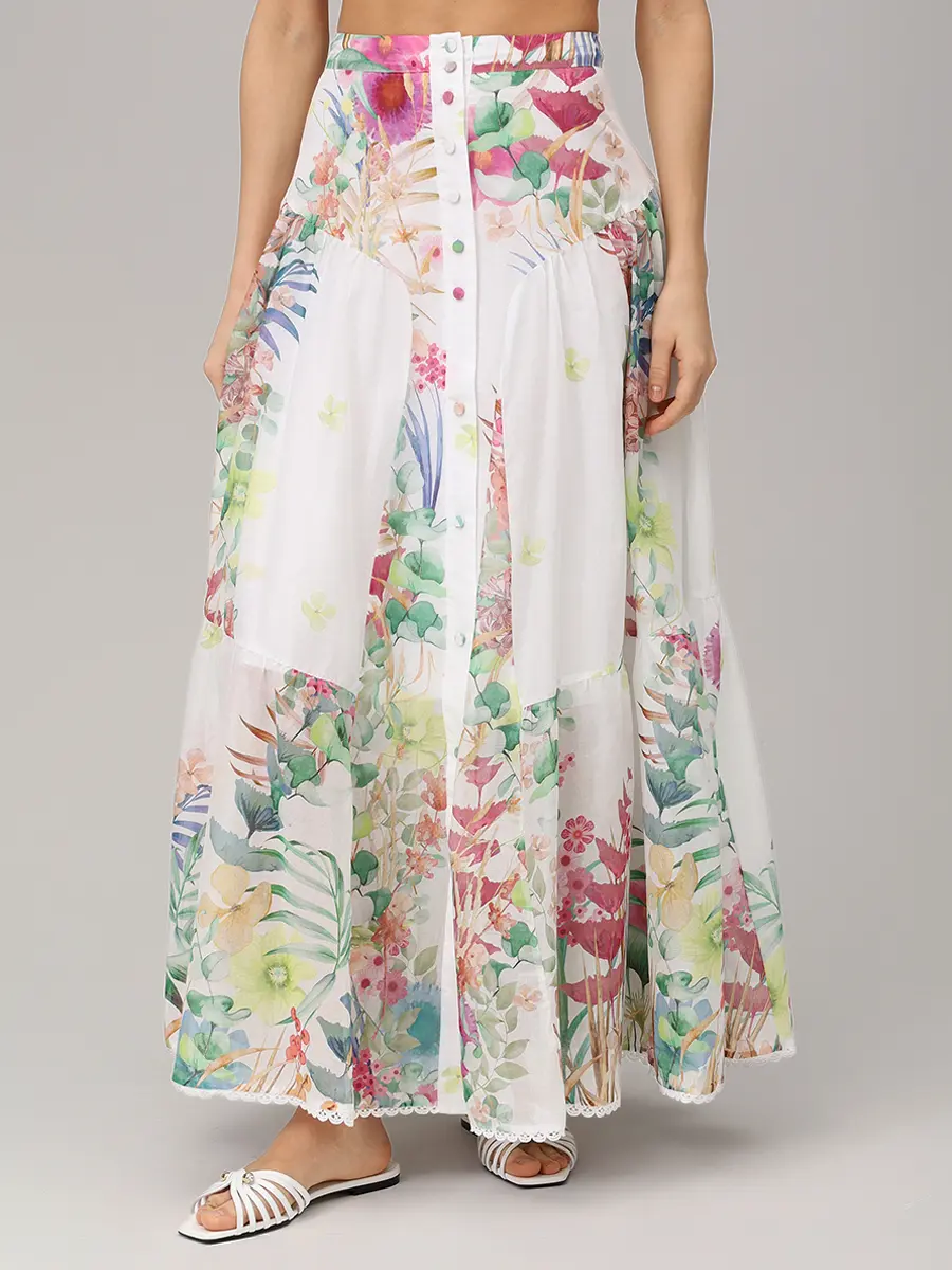 Юбка хлопковая