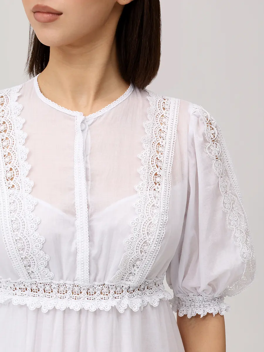 Платье хлопковое