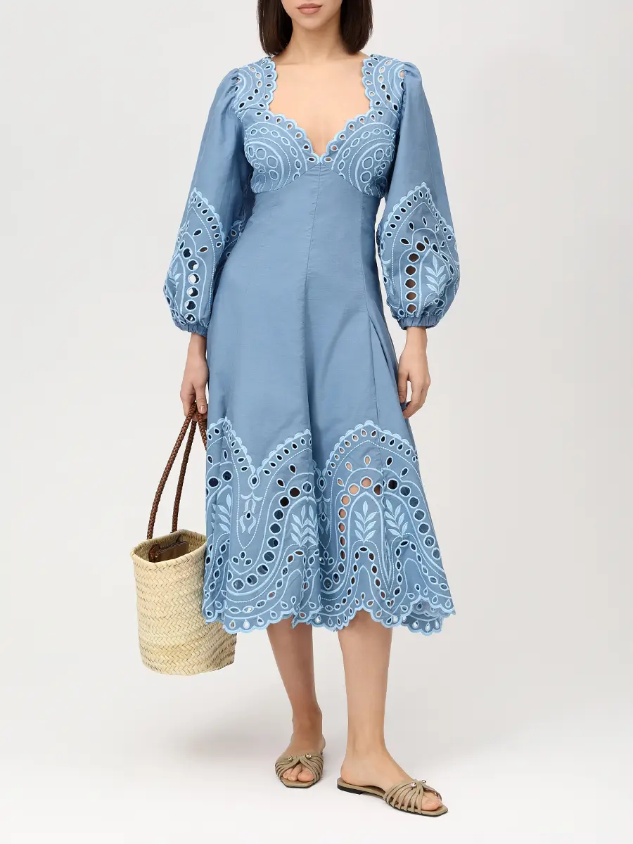 Платье хлопковое